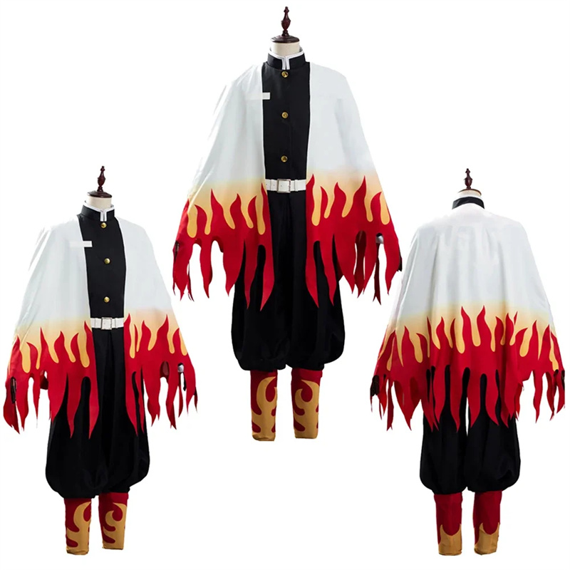Japan Lifestyle And Culture - New Anime Rengoku Kyoujurou Cosplay Costume