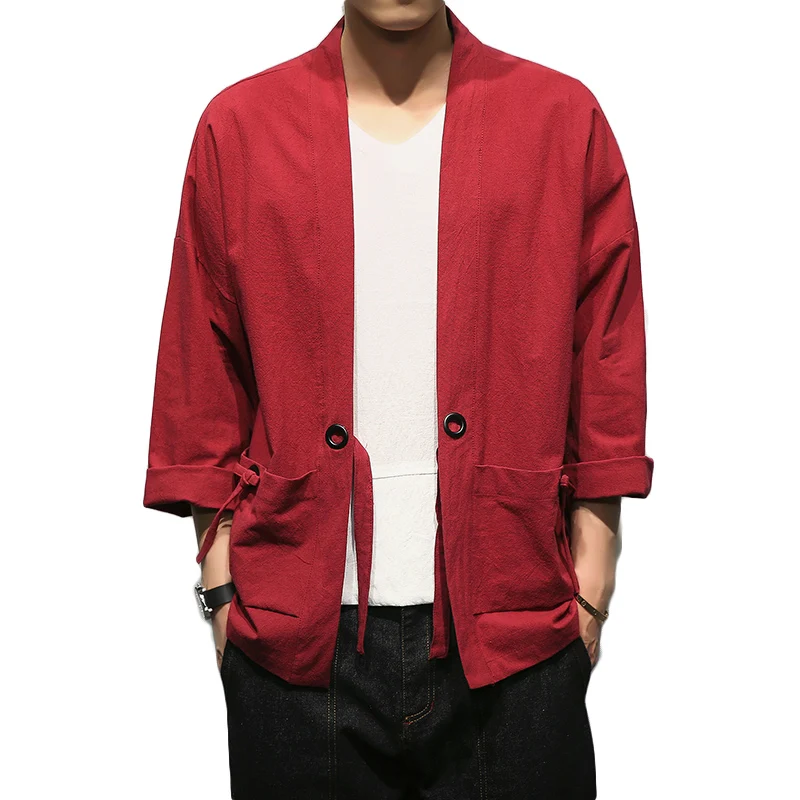 Japan Lifestyle And Culture - Samurai Crane Japanese Style Kimono Haori