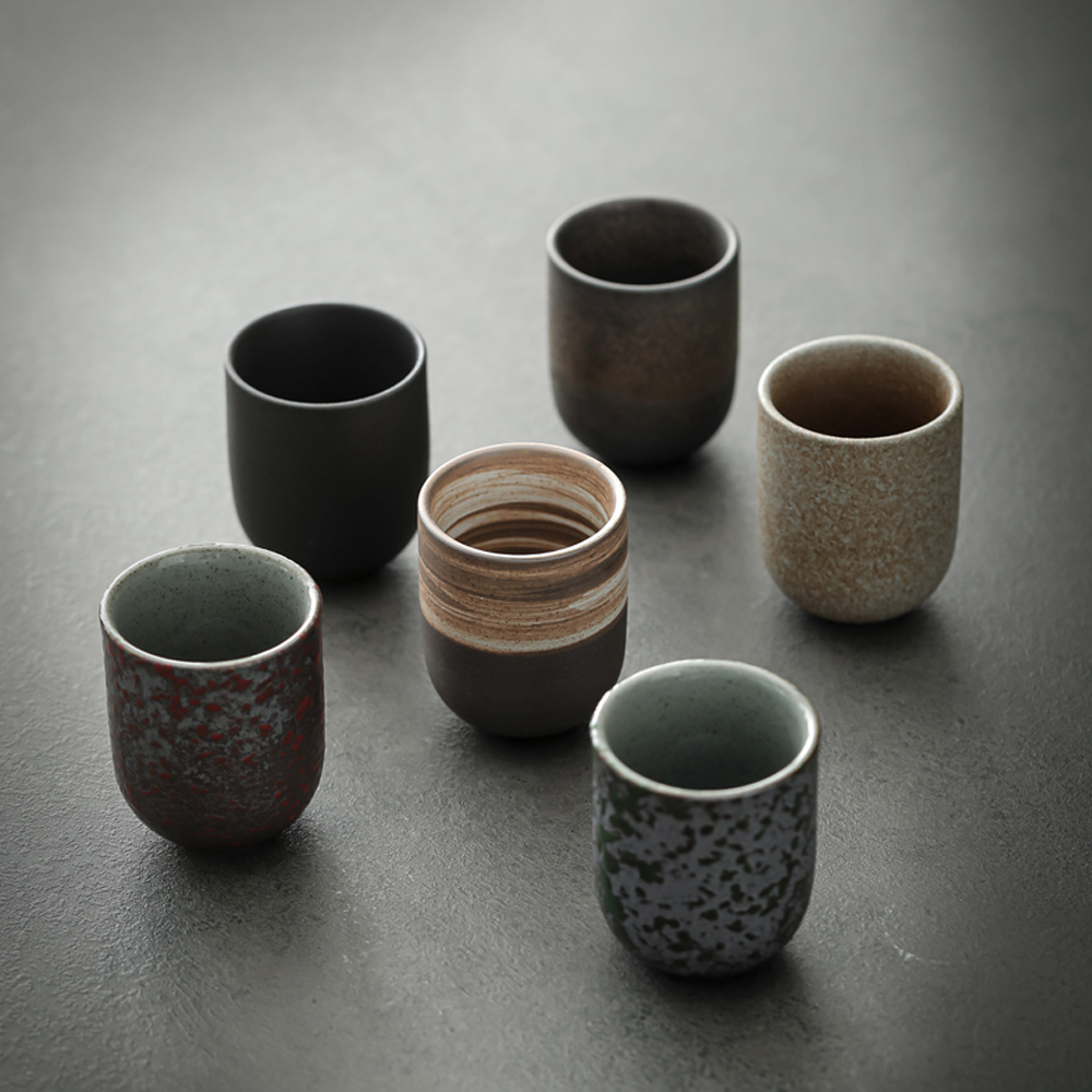Japanese Healthy Lifestyle - New Vintage Ceramics Cups Japanese Stoneware