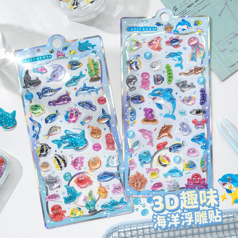 Japanese Lifestyle Items - Japanese Style Cartoon Marine Life 3D