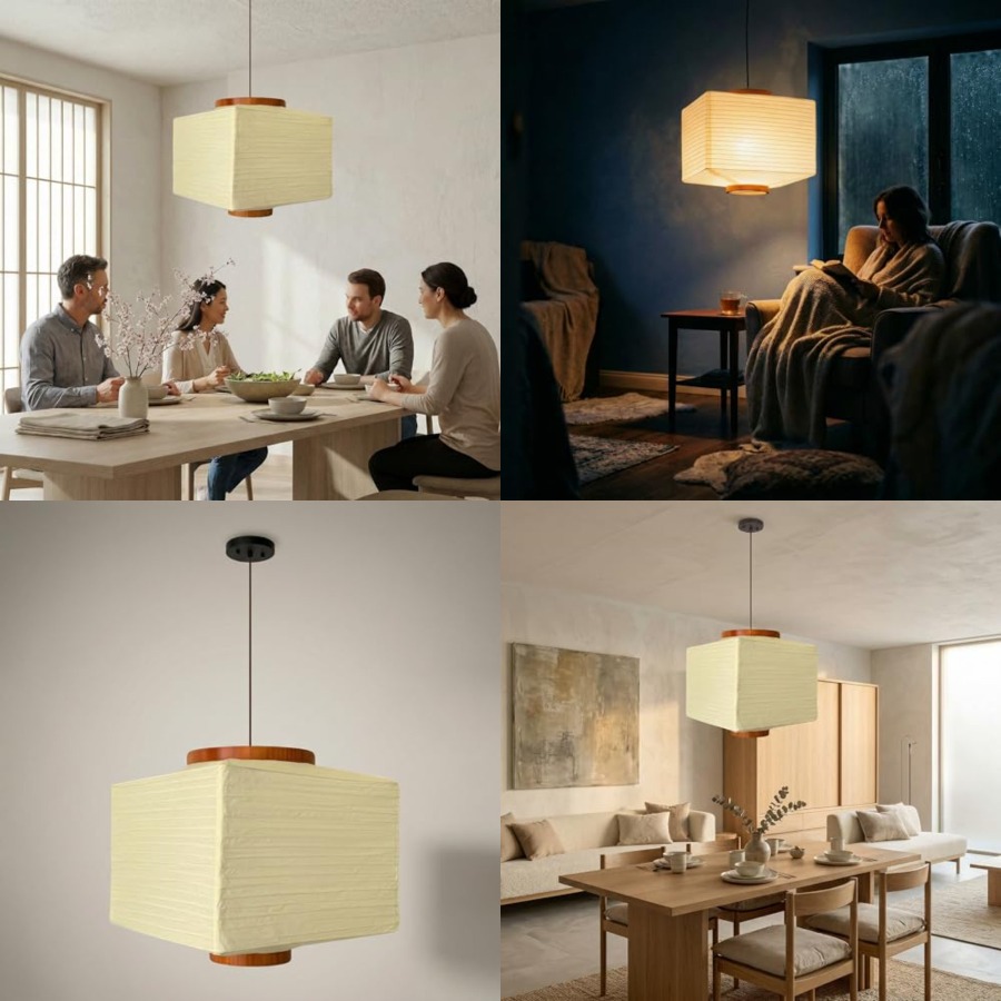 Japanese Lantern Paper - Paper Lantern Lamp Japanese Style Pendant