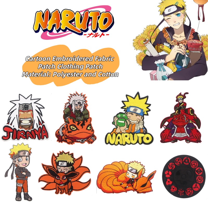 Japan Lifestyle And Culture - Naruto Japanese-style cartoon anime personalized embroidered