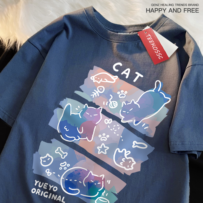Japan Lifestyle And Culture - Fun Mischievous Cat Print Japanese Style