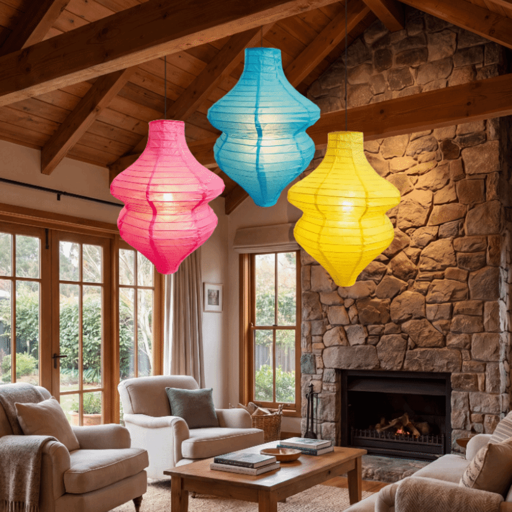 Artistic Decor Vintage Flower  - Japanese Lantern Paper review and price