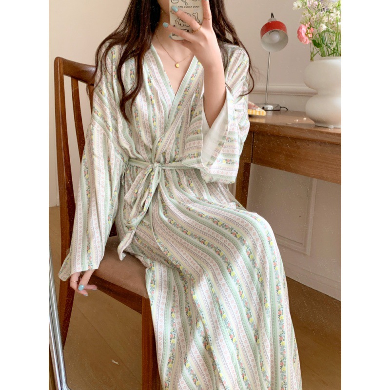 Korean Ins Kimono Robe Pajamas - Kimono Yukata Cotton review and price