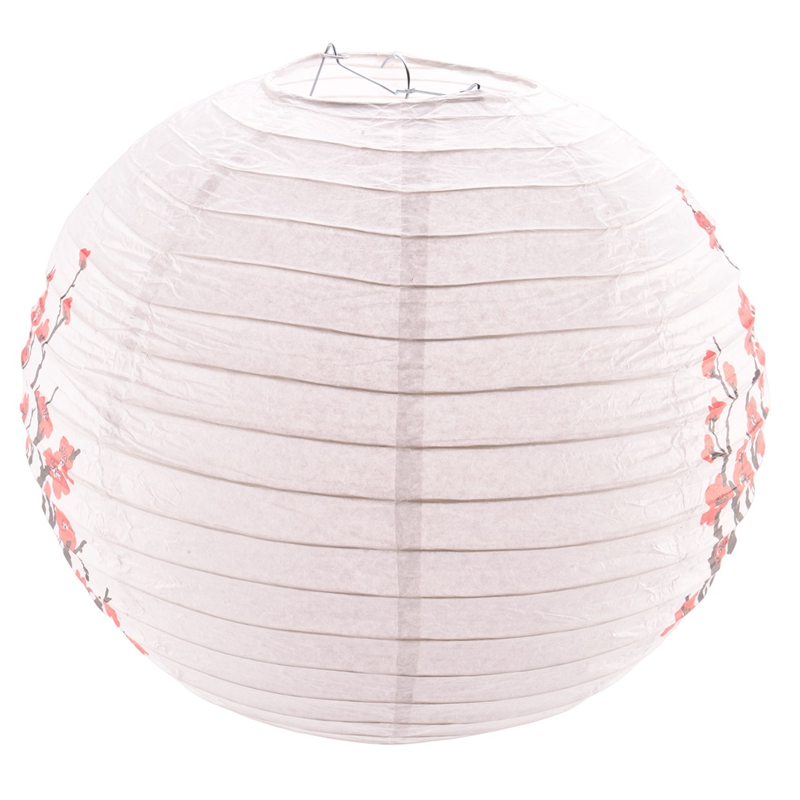 12-Inch Cherry Blossom Japanes - Japanese Lantern Paper review and price
