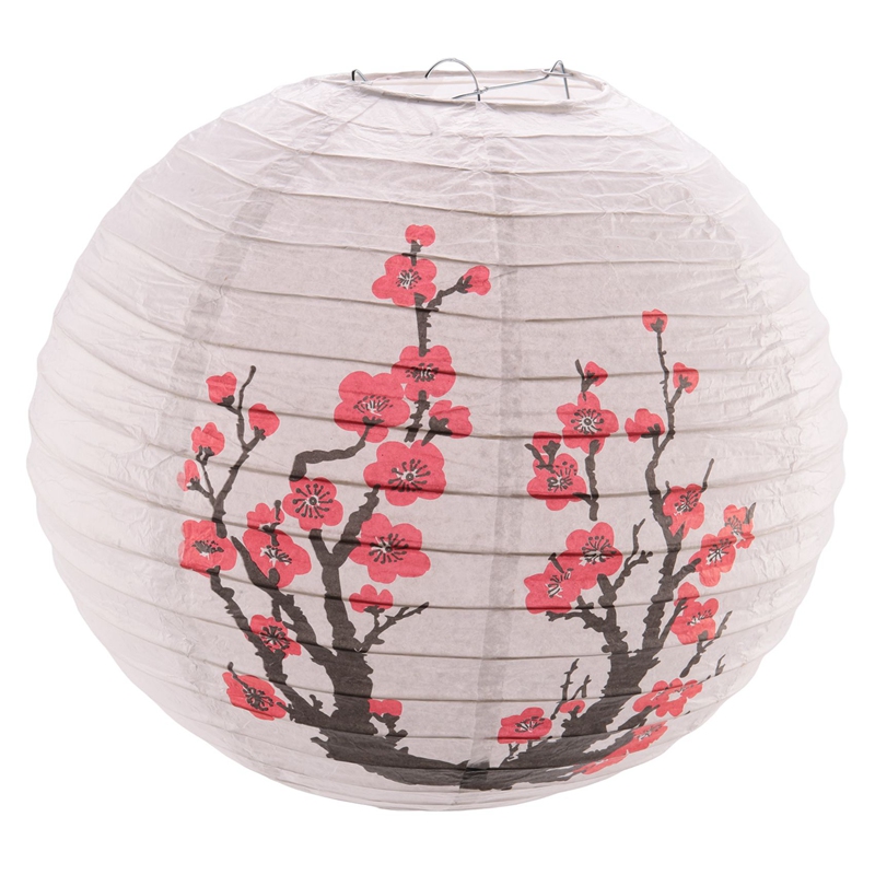 12-Inch Cherry Blossom Japanes - Japanese Lantern Paper review and price