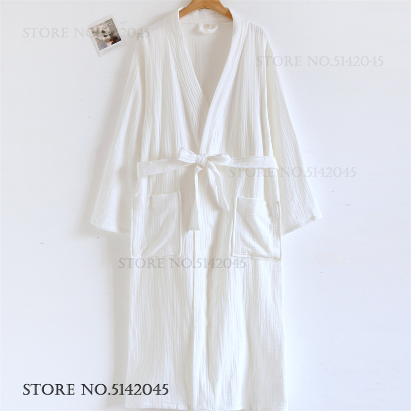 100% Cotton Gauze Couple Long  - Kimono Yukata Cotton review and price