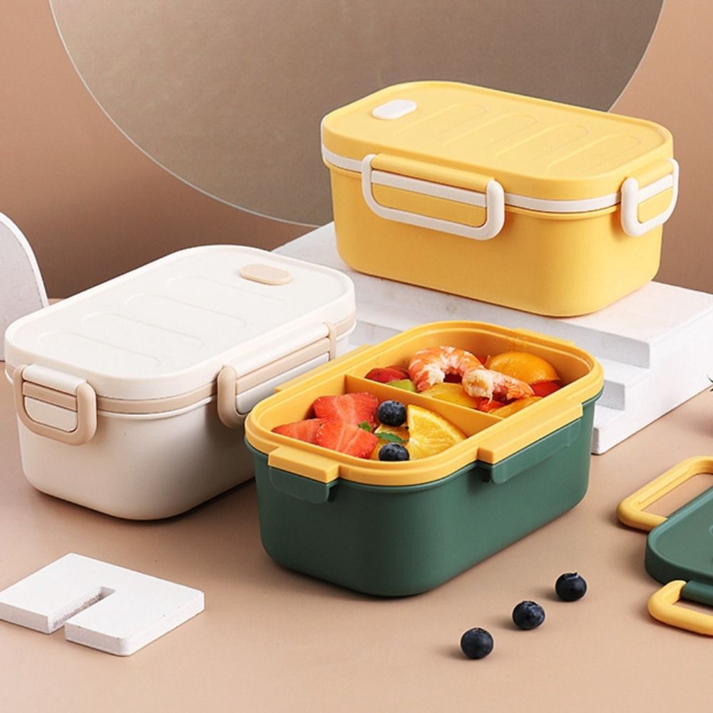 Two-Compartment Double-Layer L - Bento Box Two Tier review and price