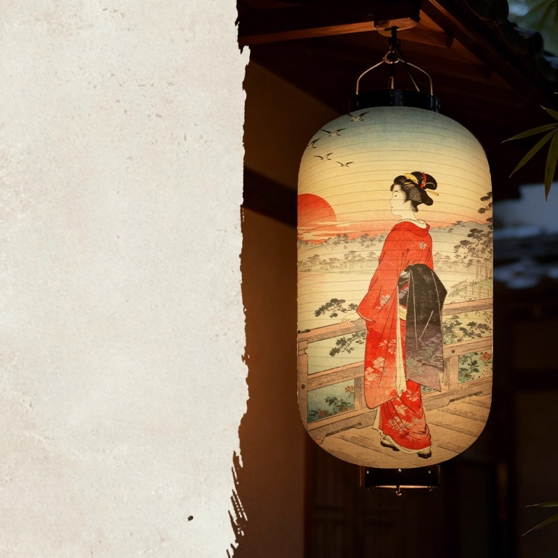 1PC Japanese Court Lady Patter - Japanese Lantern Paper review and price