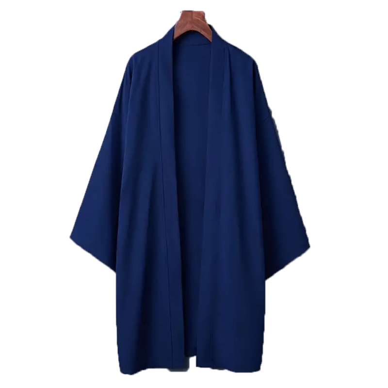 Men's Solid Color Long Sleeve  - Kimono Yukata Cotton review and price